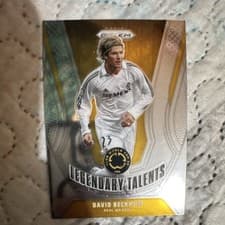2025 Panini Prizm FIFA Club World Cup Legendary Talents David Beckham #16 card