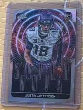 2025 Topps Cosmic Chrome Supernova Justin Jefferson #SPN-20 card