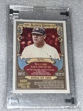 2025 Topps Allen & Ginter Double Rip Cards Babe Ruth/Mickey Mantle #DRIP-5