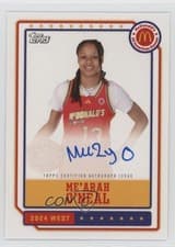 2024 Topps Chrome McDonald's All-American Event Autographs Me'Arah O'Neal #EA-MO card
