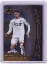 2025 Panini Prizm FIFA Club World Cup Inter-Continental Federico Valverde #24 card