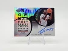 2024-25 Bowman University Chrome Eye Test Autographs Aiden Sherrell #ETA-AS card