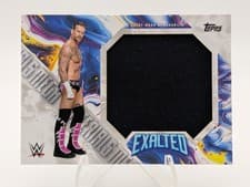 2025 Topps Exalted WWE Wrestling Mega Materials CM Punk #MM-CM card