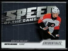 Matvei Michkov 2024-25 Upper Deck Credentials Speed of the Game Rookies card