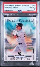 2025 Panini Boys of Summer Base Set Don Mattingly #49 card