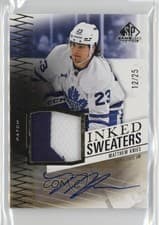2025-26 SP Game Used Inked Sweaters Matthew Knies #IS-MK card