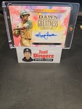 2024 Topps Inception Dawn Of Greatness Autographs Reggie Jackson #DGA-RJ card