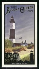 2025 Topps Allen & Ginter Light The Night (Minis) Big Sable Point #LTN-7 card
