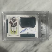 Miles Sanders 2019 Panini National Treasures card