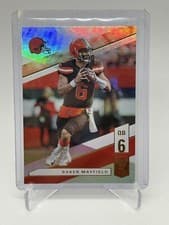 Baker Mayfield 2019 Panini Donruss Elite card