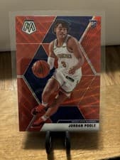 Jordan Poole 2019 Panini Mosaic card