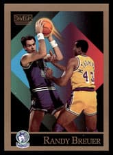 Randy Breuer 1990-91 SkyBox Base Set card
