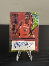 Donavan Freeman 2024-25 Bowman's Best University Greatness Awaits Autographs card