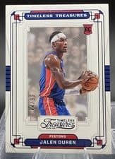Jalen Duren 2022-23 Panini Chronicles Base Set card