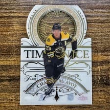 2025-26 Flair Time on Ice Charlie McAvoy #TOI-4 card