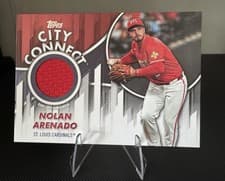 Nolan Arenado 2026 Topps City Connect Swatch Collection card