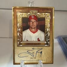 2025 Topps Gilded Collection Gold Framed Hall of Fame Autographs Scott Rolen #HAFA-SR card