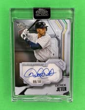 2026 Topps Chrome Black Ivory Autographs Derek Jeter #IVA-DJ card