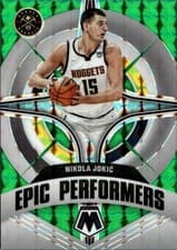 2021 Panini Mosaic Epic Performers Nikola Jokic #3 card