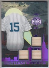 2025 Leaf Bronx Legacy Gotham Greats Thurman Munson #GG-27 card