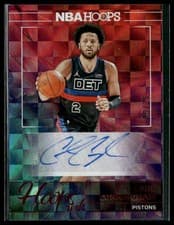 2024-25 Hoops Hoops Ink Cade Cunningham #HI-CCP card