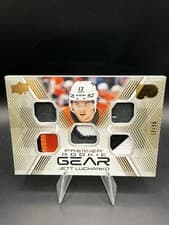 2024-25 Upper Deck Premier Premier Gear Rookies Jett Luchanko #PGR-JL card