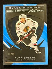 2025-26 Upper Deck Black Diamond Rookie Diamond Cutters Ryan Greene #RDC-RG card