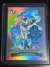 2025 Donruss Optic Downtown Calvin Johnson #4 card