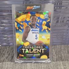 2025-26 Bowman Sapphire Treasured Talents NBA Anthony Edwards #TTN-14 card