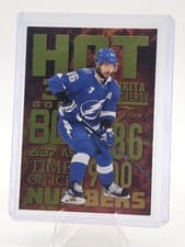 2025-26 Flair Hot Numbers Nikita Kucherov #HN-15 card