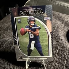 2025 Donruss Optic Hidden Potential Jalen Milroe #14 card
