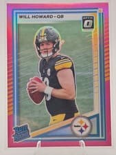 Will Howard 2025 Panini Donruss card