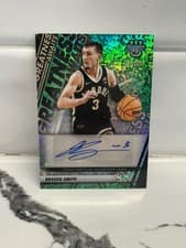 2025-26 Bowman University Best Greatness Awaits Autographs Braden Smith #GA-BI card