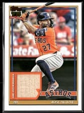 2026 Topps 1991 Topps Relics Jose Altuve #91R-JA card