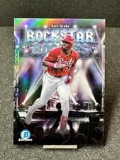 2025 Bowman Rockstar Rookies Rece Hinds #RR-8 card