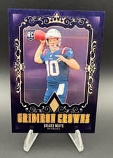 2024 Panini Phoenix Gridiron Crowns Drake Maye #GC-DME card