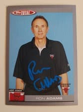 Ron Adams 2004-05 Topps Total Base Set card