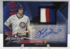 2025 Topps Update All-Star Stitches Autographs Kyle Tucker #AST-KT card