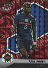 Paul Pogba 2021 Panini Mosaic Road to FIFA World Cup card