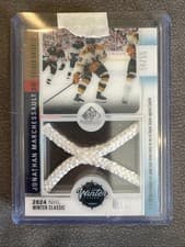 2024-25 SP Game Used 2024 Winter Classic Net Cord Relics Jonathan Marchessault #WCN-JM card