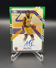 2025-26 Topps Chrome Next Stop Signatures Adou Thiero #NS-AT card