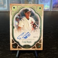 2026 Topps Tier One Tier One Autographs Craig Biggio #T1A-CBI card