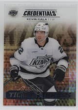 2025-26 Upper Deck Credentials Acetate Ticket Access Kevin Fiala #TA-KF card