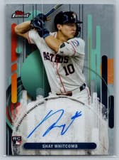 2025 Finest Autographs Shay Whitcomb #FA-SW card