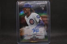 2025 Stadium Club Chrome Autographs Kevin Alcántara #SCCA-KA card