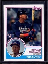 Ronald Acuna Jr. 2018 Topps Update 1983 Baseball card