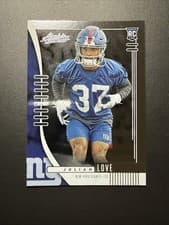 Julian Love 2019 Panini Absolute card