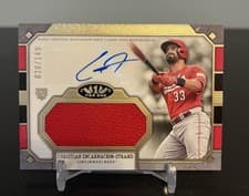 Christian Encarnacion-Strand 2024 Topps Tier One Autographed Jumbo Relics card