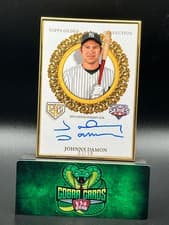 2025 Topps Gilded Collection Gilded Champions Autographs Johnny Damon #GCH-JD card