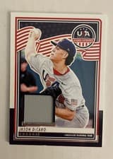 2025 Panini Stars & Stripes USA Materials Jason DeCaro #USA-JD card